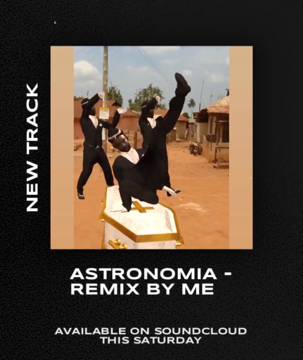 Mon remix de Astronomia est out j’invite tout mes amis DJ à télécharger cela en free et amateur de musique amusée vous bien 🏛
soundcloud.com/clashmanjadore…