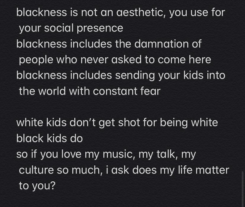 glossyaya's tweet photo. poetry has always been a way to express my emotions. i just wanted to share. this one doesn’t have a title i just needed to let it out. i hope ya’ll like it #BlackLivesMatter https://t.co/u4qAgxNf2O