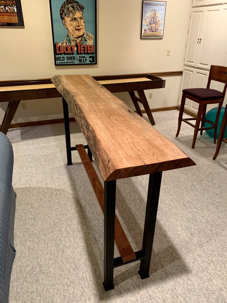 tables4tuition's tweet photo. Excited to share a recent Live Edge Ash table! These long tops POP! Sure is an eye-catching center piece. 
A joy to keep expanding our products ! https://t.co/h7C3IWvXIZ