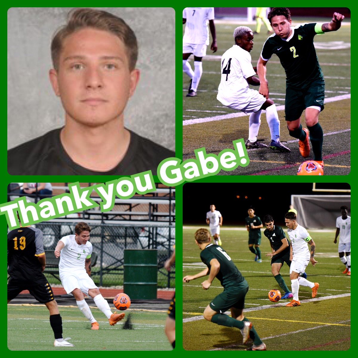 DubC_MSoccer's tweet photo. Class of 2020! Congratulations Gabe! https://t.co/caCy7vKdMH