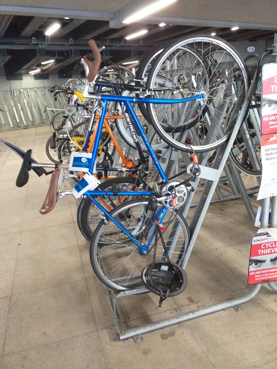 Astonished to see dozens of bikes at London Bridge St - some almost new - with notices from Network Rail - if not removed within 14 days they will be taken away.  NR is discouraging travel during pandemic.  Please stop this now - people are safe at home - leave their bikes alone.
