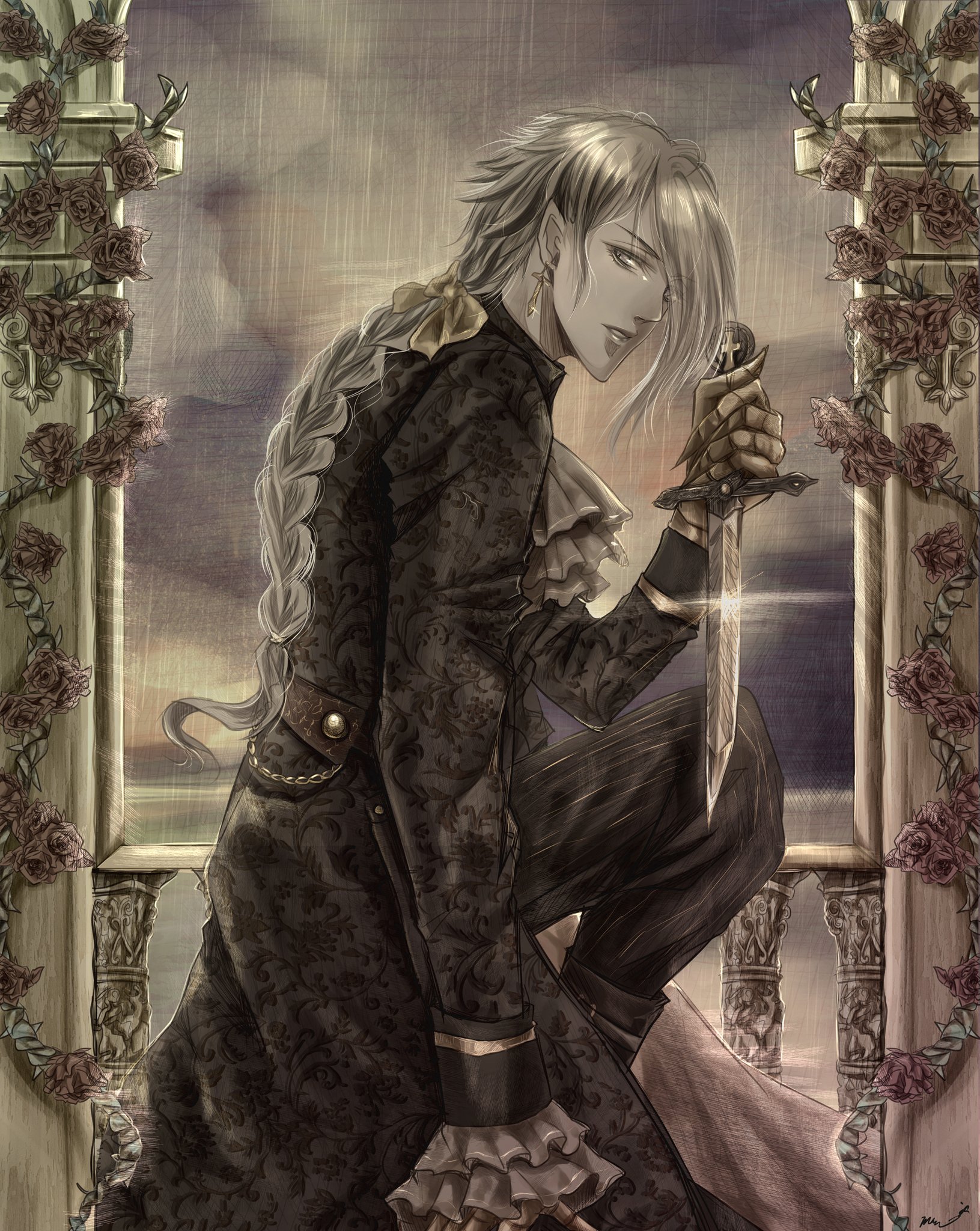 太陽神まい Sora Umi Daichi まさにそのイメージで描きました 洋風イラストだとゴシック感を出したくなるのでダークな仕上がりになってしまうんですよね そう言って頂けてめさめさ嬉しいです ありがとうございます Twitter