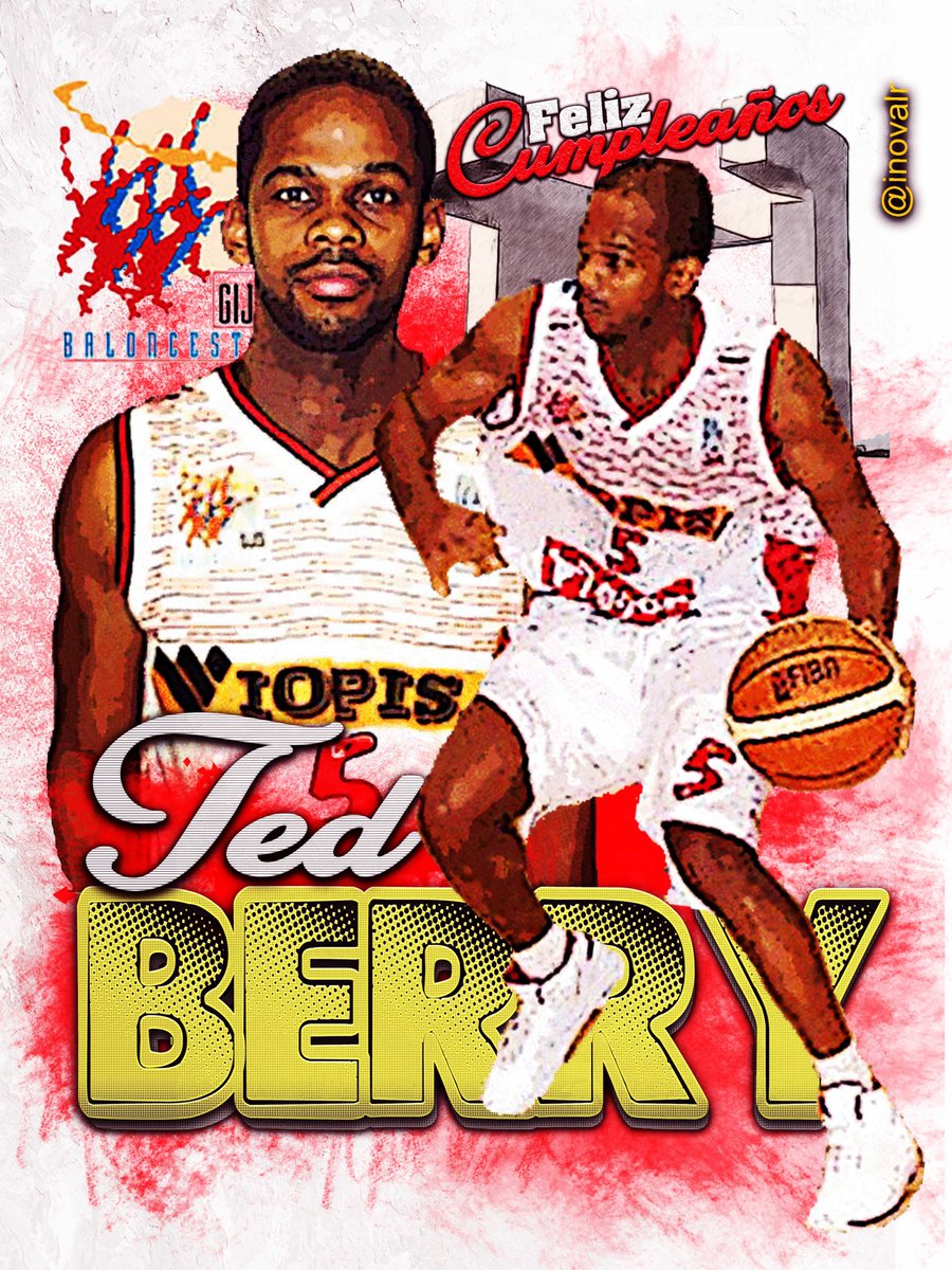 inovalr's tweet photo. Este jueves 4 cumplió 48 años Ted Berry 🇺🇸 🇬🇧.
Jugador del #GijónBaloncesto en 2008-09 de #LEBPlata (9,5 ppp y 2,1 app)
Felicidades Theodore!! 🎂
#TedBerry @CNUBasketball @BBLofficial @rocksglasgow @RacBasket @czarnislupskpl @SLUCbasketNancy @ECMABASKET @OLB45 @PalenciaBasket https://t.co/BWvVMPG0VA