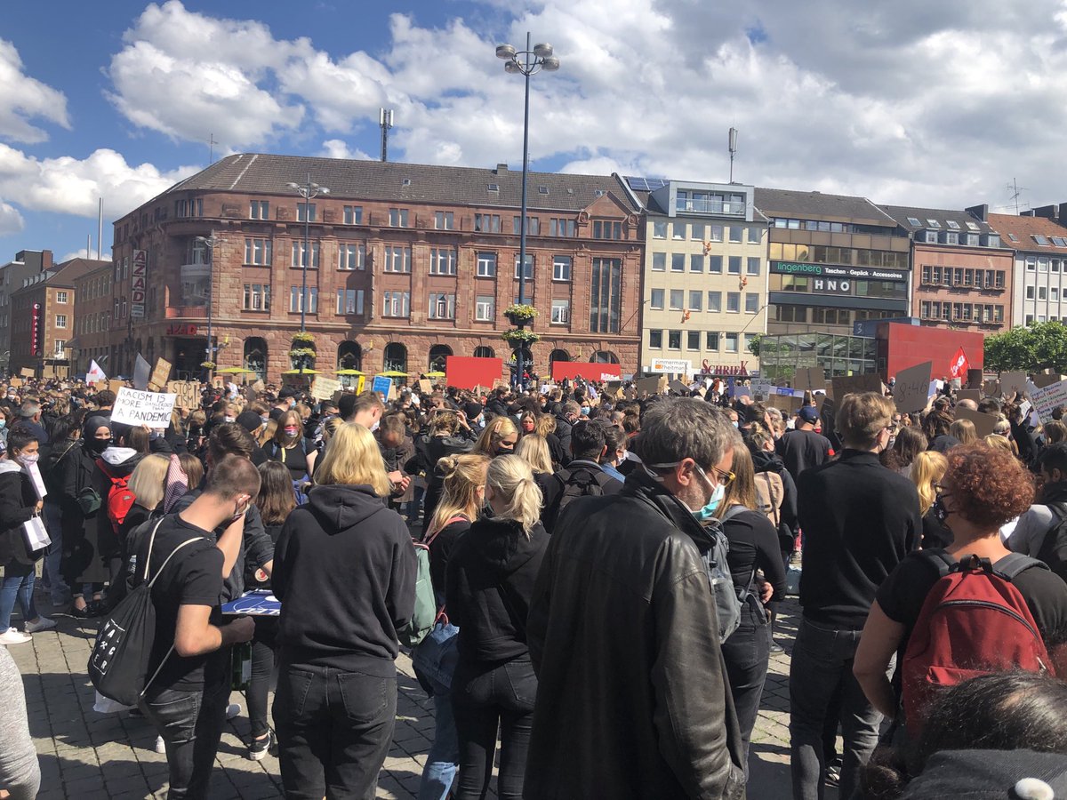 DudaLothar's tweet photo. #blacklivesmatter in Dortmund https://t.co/AhgPL7rqCr