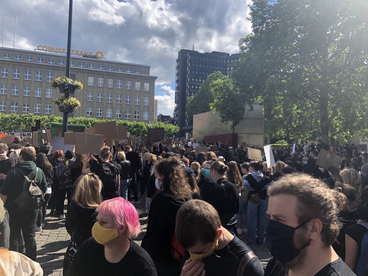 DudaLothar's tweet photo. #blacklivesmatter in Dortmund https://t.co/AhgPL7rqCr