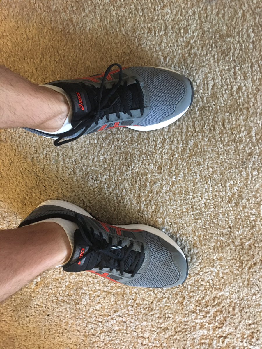 MrMarketingPhD's tweet photo. Watch out @KyleHartPhD & @jward3430. I got some new @ASICSamerica running shoes, so my @fitbit step count should be going up even higher for our step competitions. 🏃♂️👟🏆 #NewShoes #Walking #Jogging #Running #Fitbit #WorkweekHustle #WeekendWarrior #StepCompetition #AsicsRunning https://t.co/ZBDUaNVEPg