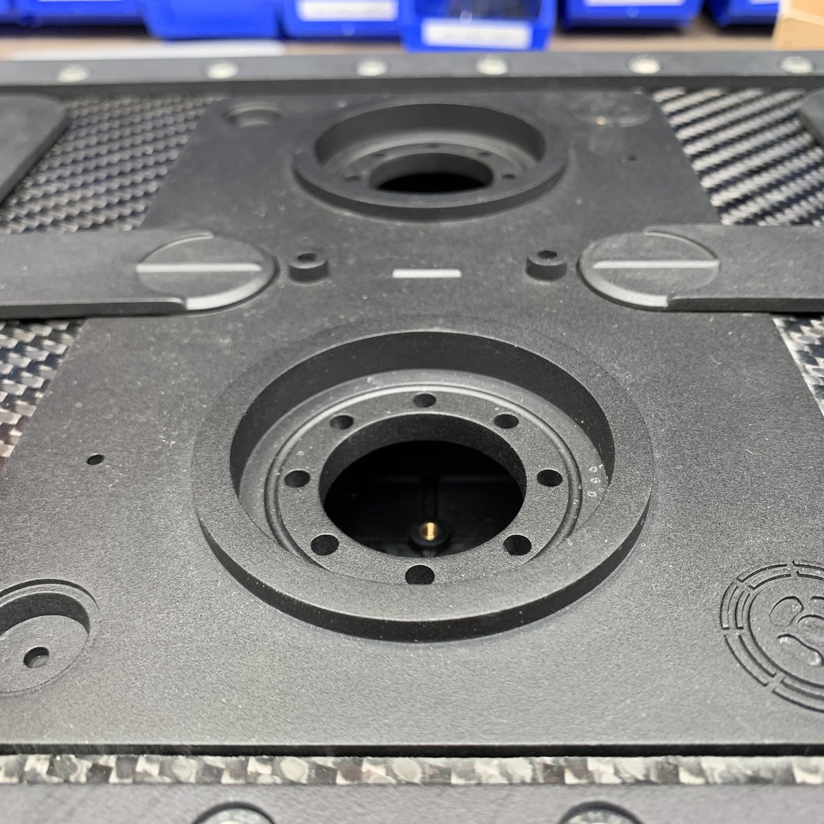 RoboticsRoss's tweet image. I’m loving the detail and finish on these new carbon fibre / foam sandwich decks #ModularRobotics #robotics #robots #AutonomousRobots