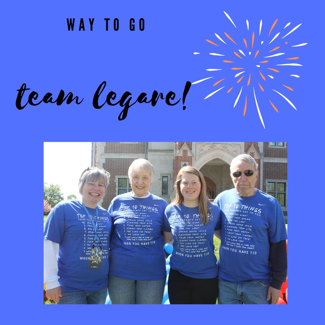 It's a family affair with Team Legare! #jdrf #strocwalk
