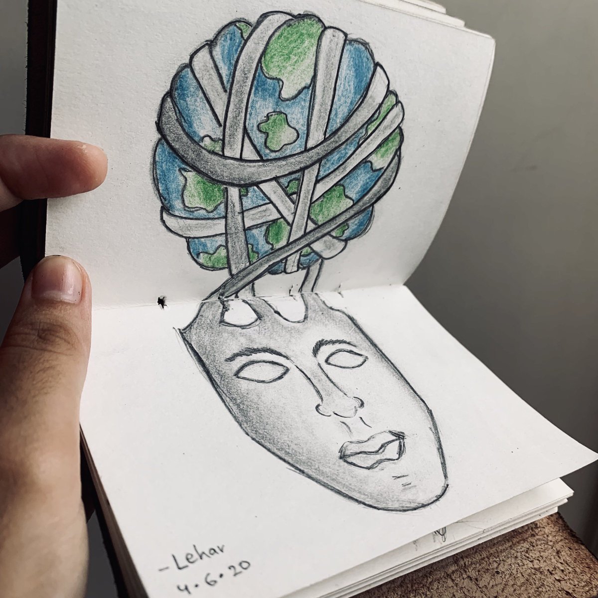 LeharLife's tweet photo. “How we think it works”,
but in reality we are too small to do anything with nature, no matter how strong we are, we will always fail in front of it. https://t.co/SjtAwTxPHW