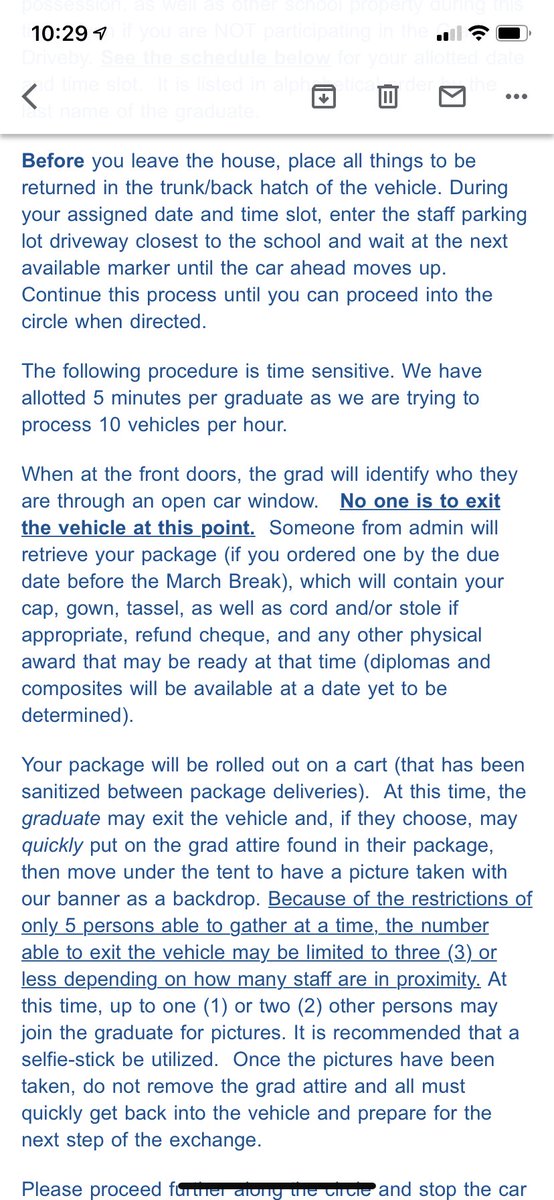 HNHKnightsLife's tweet photo. HNH GRADS!!!! If you have not checked your school email, this is the message that was sent to graduating students regarding our drive by graduation 🎓 Please read this information, and check your email for your scheduled time slots! If you have any questions, let us know! https://t.co/DkOvfvguKK