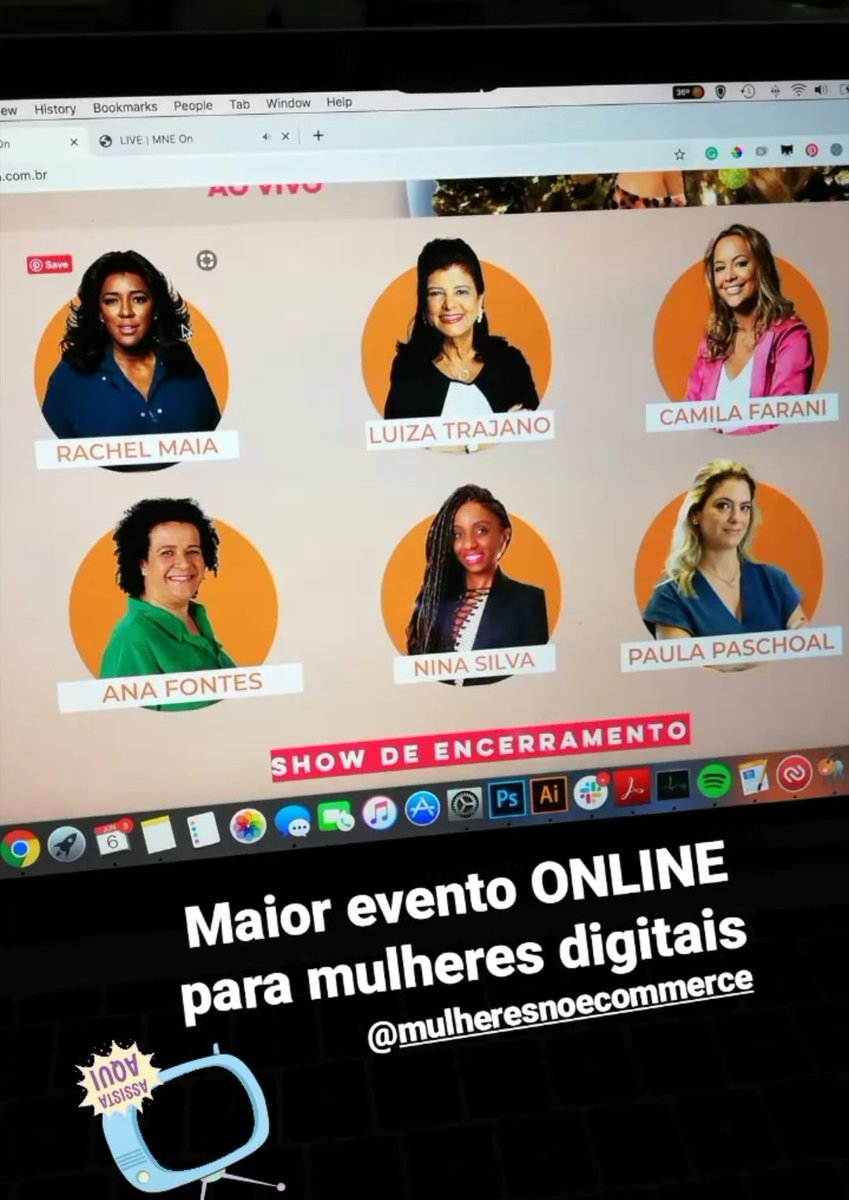 Great online event of Brazilian women #ecommerce #mulheresnoecommerce #mneon #WomenEmpowerment #Brazil