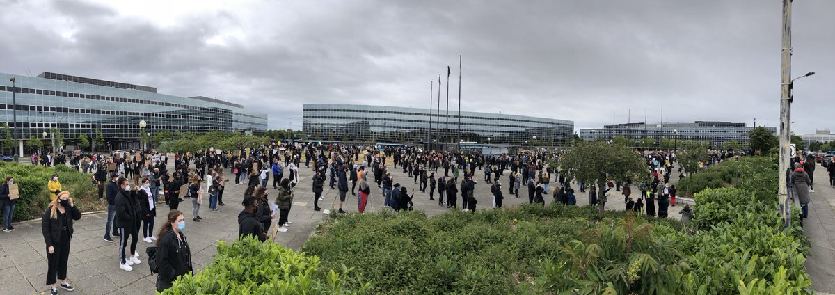 _marleyjai_'s tweet image. “YoU ShOulDnt ProTeSt cOz YouLL BreAK SociAL DisTanCiNG” 

Proud of my hometown today, Milton Keynes came correct!!!