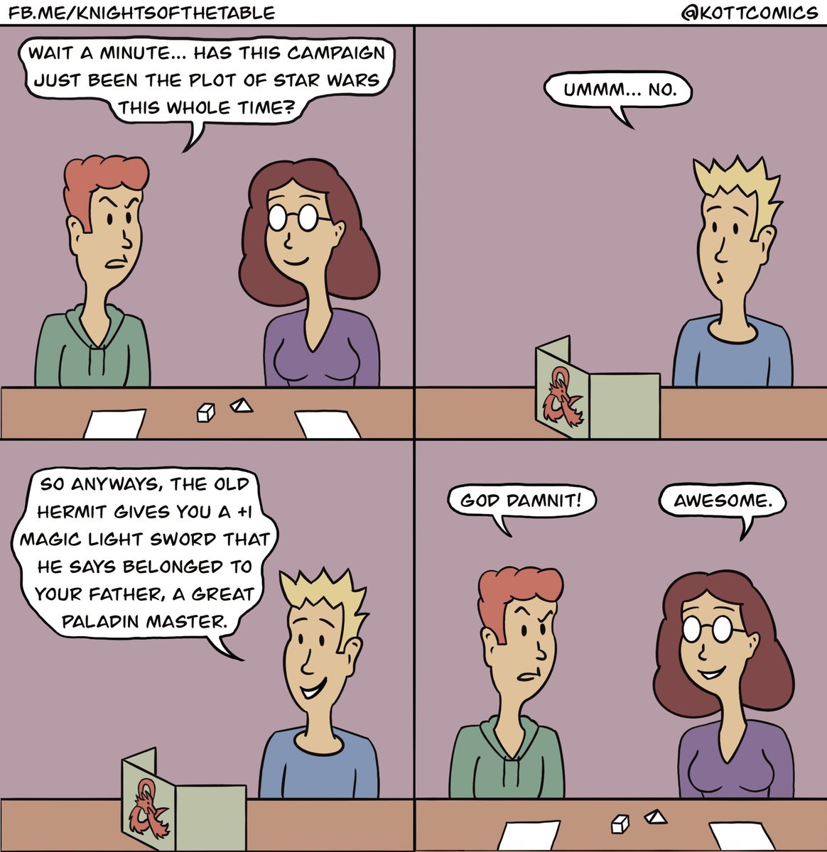 kottcomics's tweet photo. I aint even mad. #dnd #dungeonsanddragons https://t.co/vzxhdeG5Rk