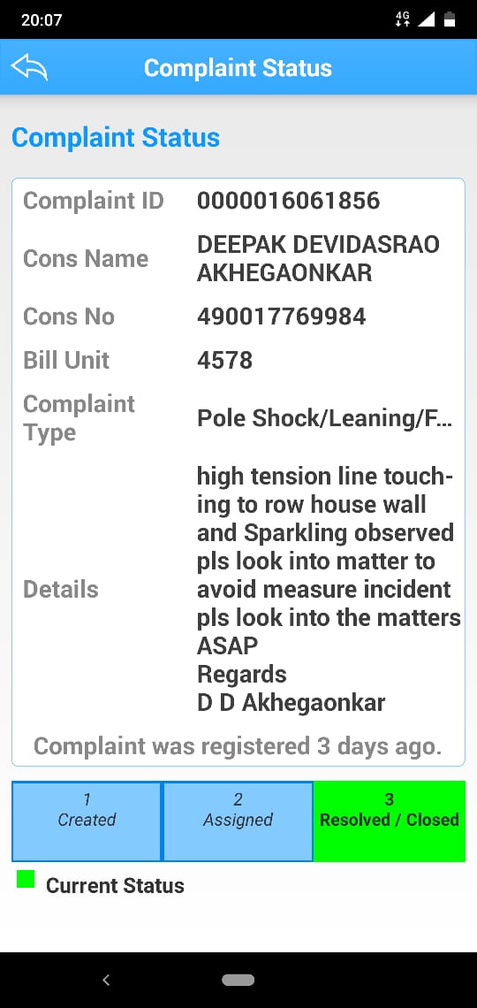 atharva_da's tweet photo. A high tension wire has come very close to touching our building in Nakshatrawadi Abad. Registered a complain but they closed the complaint without sending anyone to have a look. @SanjayShirsat77 @MSEDCL @JTMDAURANGABAD @NitinRaut_INC sir please look into this to avoid fatality. https://t.co/K4n5JHE1fj