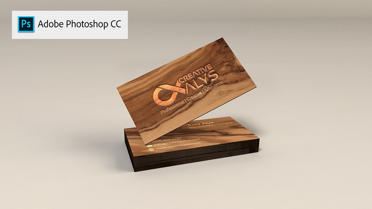 Download Creative Alys On Twitter Its Surprising You Can Create Your Own Wooden Style Embossed Business Card Mockup In Adobe Photoshop 1 6k Views Growing Don T Miss This Exciting Tutorial And Enjoy Designing