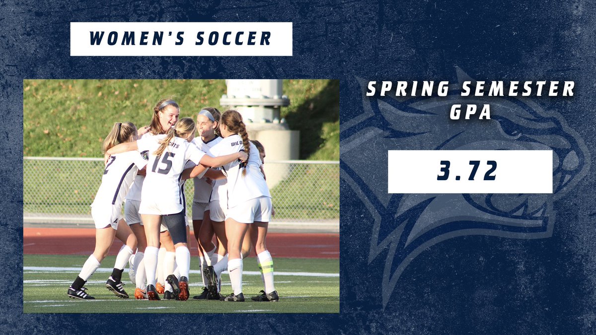 UNHWSOC's tweet photo. We are extremely proud of our amazing student-athletes for posting a 3.72 GPA in the spring semester which is believed to be the highest GPA in UNH women’s soccer history! We also had five student-athletes post a perfect 4.0 and we ranked 3rd for athletic teams at UNH! #BeTheRoar https://t.co/sfqAZWKZyq