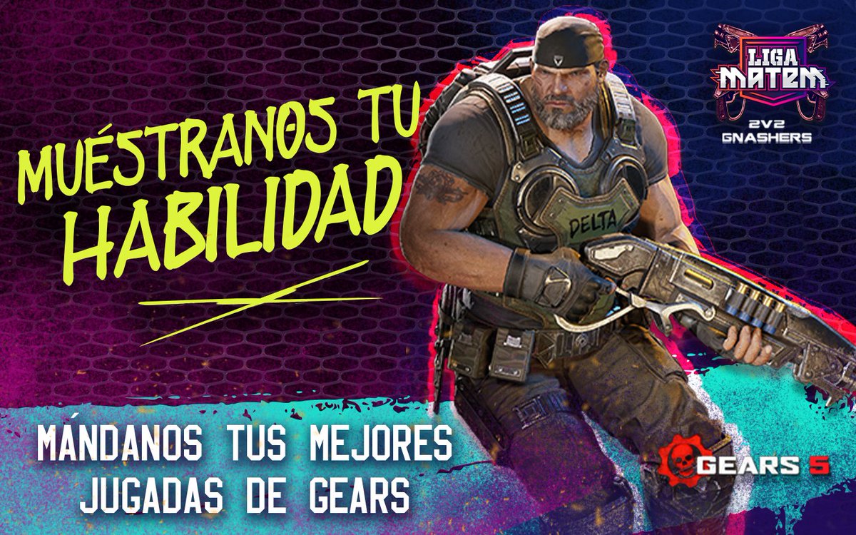 MatemMx's tweet photo. Vamos a ver todas esas jugadas de hoy que merezcan ser vistas por otros jugadores. Compártelas en un mensaje o en nuestro canal de Discord https://t.co/FfL08ZdUVB 

#LigaMatem #Gears5 #GearsofWar #esports #Xbox https://t.co/vHDmNhu0XZ