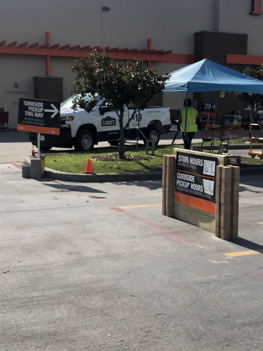 Look who used are curbside pickup