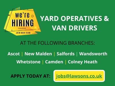 LawsonsUK's tweet photo. We're hiring Yard Operatives and Van Drivers at various branches! Interested? Send in your CV at jobs@lawsons.co.uk
#recruitment #jobs #lawsonsuk #vandriver #yardoperative #careers https://t.co/rK0lr1yDBl
