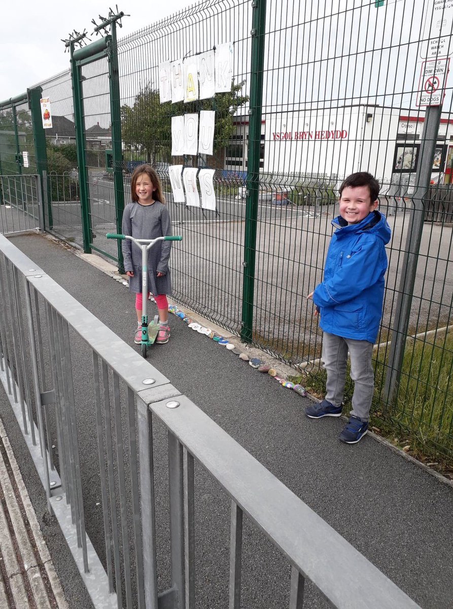 joannaruthrobin's tweet photo. @ysgolbrynhedydd a few more stones added #3PN #YBH #sociallydistancedscoot https://t.co/o8zX1YsxlN