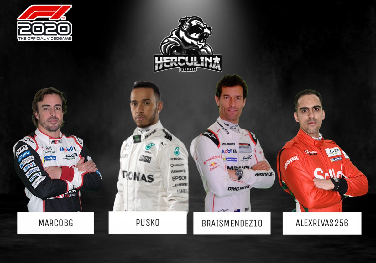 UDHerculina's tweet photo. #F1
Ya llegaron nuestros pilotos! 🏎
Hoy tenemos el placer de presentaros a nuestros jugadores de F1
Esperemos que den el 100% y que nos lleven a lo mas alto 🔝

Ellos son:
👤 @Marcobg__
👤 @pusko98
👤 @brais_mendez
👤 @Rivass091
Bienvenidos al club! 🤝🙌

#ImosHerculina https://t.co/upez35PTJj