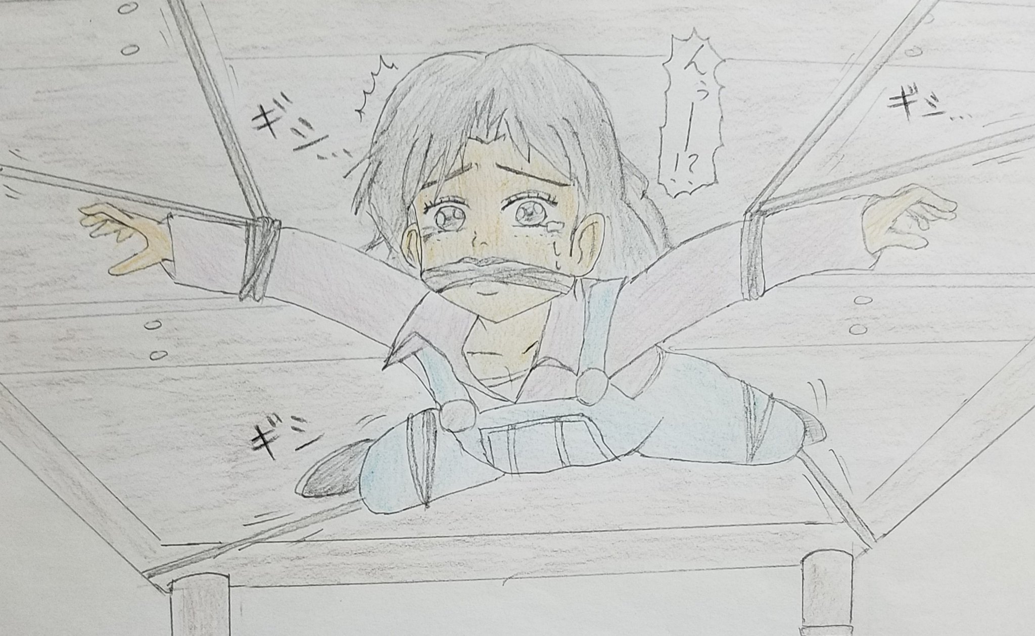 黒緑カクタス Sur Twitter 深夜のdid作品60分一本勝負 お題 ベッド もしも 家出少女アンがエボニーデビルに襲われてベッドの裏側に拘束されたら 元ネタはポルナレフがされてました