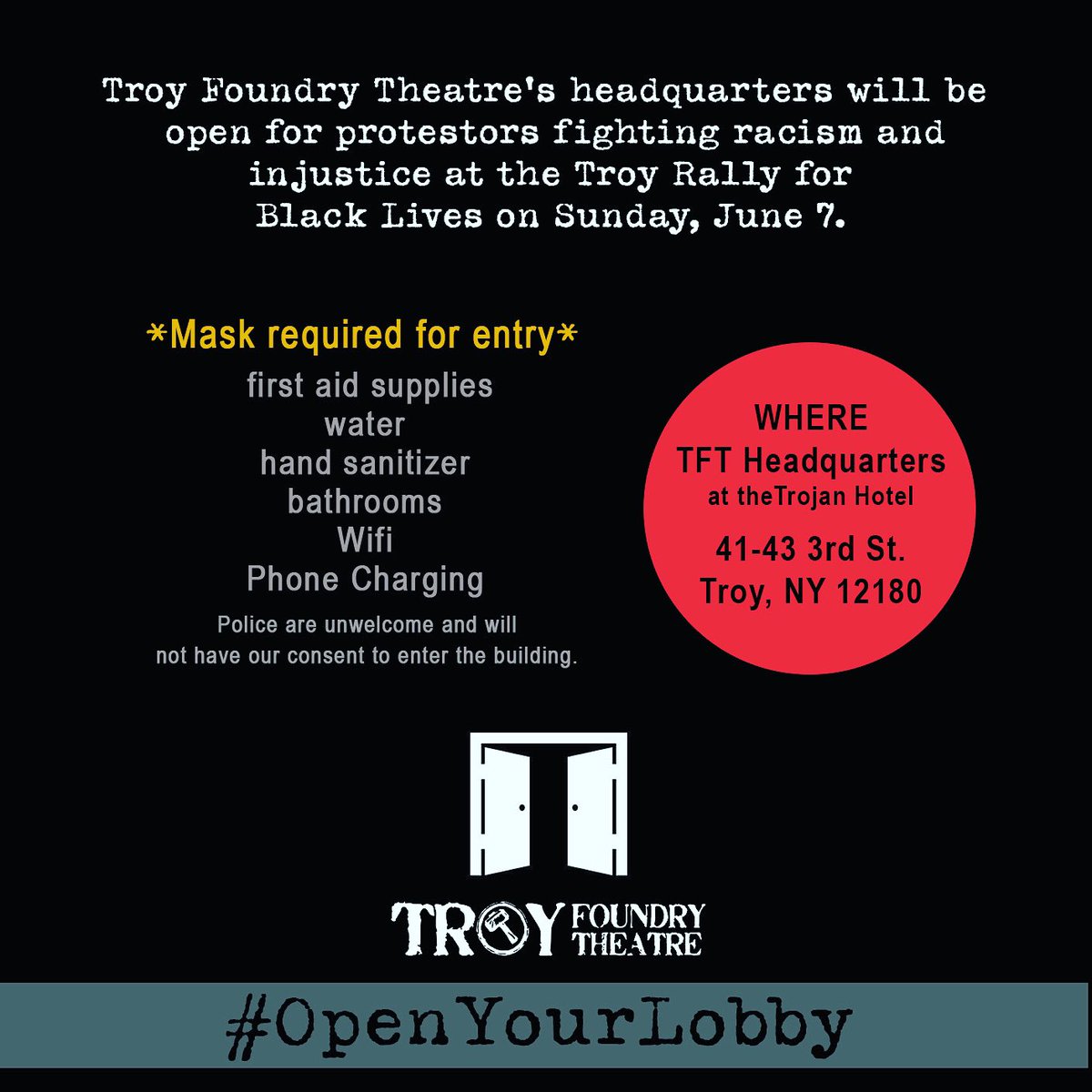 #OpenYourLobby