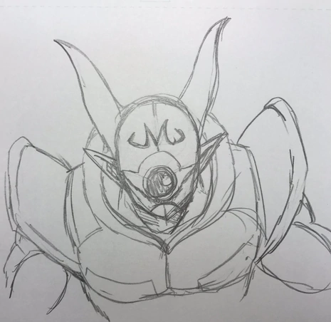 Neotrax_Co's tweet photo. Cette chose est réelle c'est (accrochez vous bien)

"Xeno Majin Baby Janemba Time Breaker masqué" et c'est dessiné par Toyotaro en plus mdrr https://t.co/7dvSQFt92m