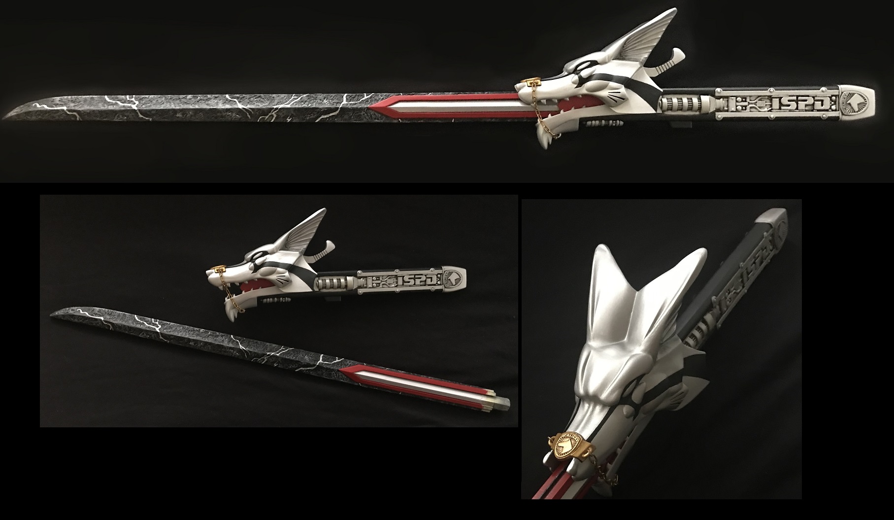 Power rangers spd hotsell shadow ranger sword