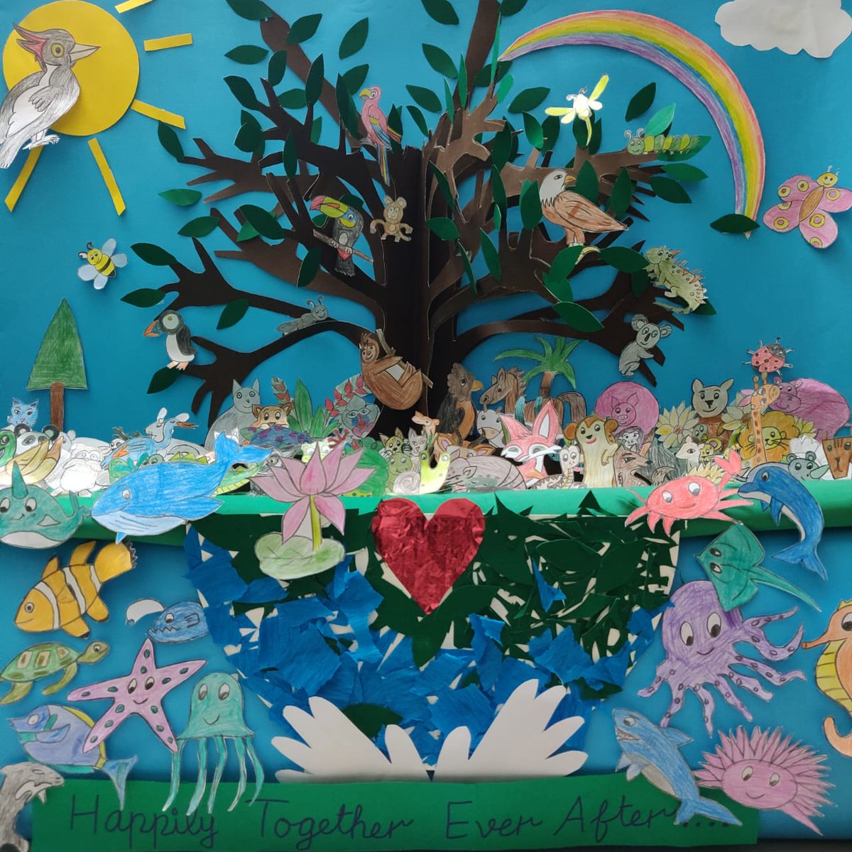 jayashrisurya's tweet photo. Happily together ever after...#liveandletlive #littlehands #weekend #worldenvironmentday #biodiversity #timefornature #familyfriday #GEMSModernAcademy #Upcycle #reuse @Sulakshana_dxb @ElizabethJohn00 @GMA_Primary @KNargish https://t.co/QvnPLXBs3M