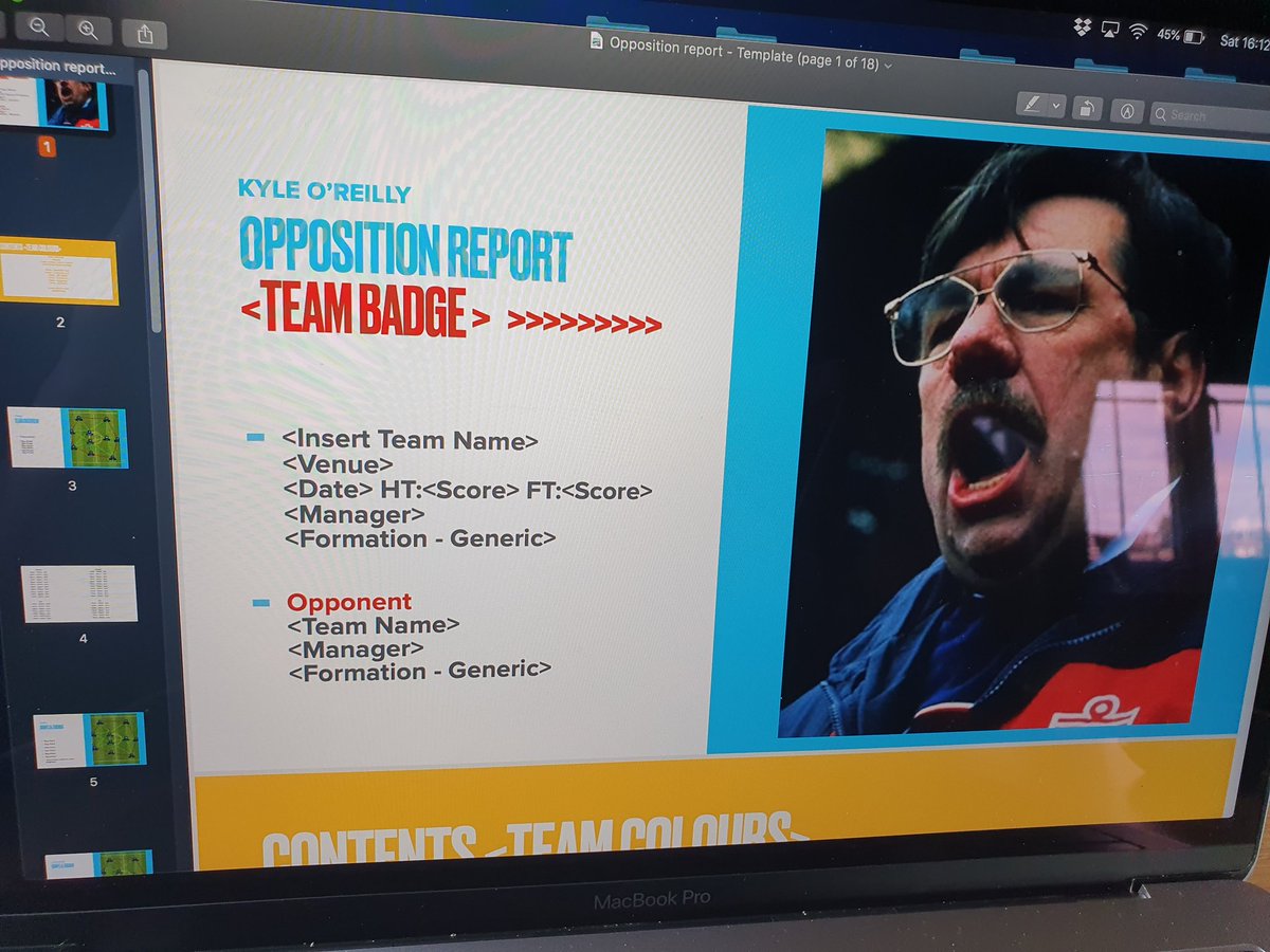 thought_two's tweet photo. Decided to tweak my opposition report to make it more reader friendly
Happy to send out a PDF copy for anyone interested, feedback welcomed,
If we can reach 1k followers I'll release a report on Doncaster rovers from a 2 years back, for a league 2 club.
RT's welcome #TTTwo https://t.co/ZnI2xxxYuF