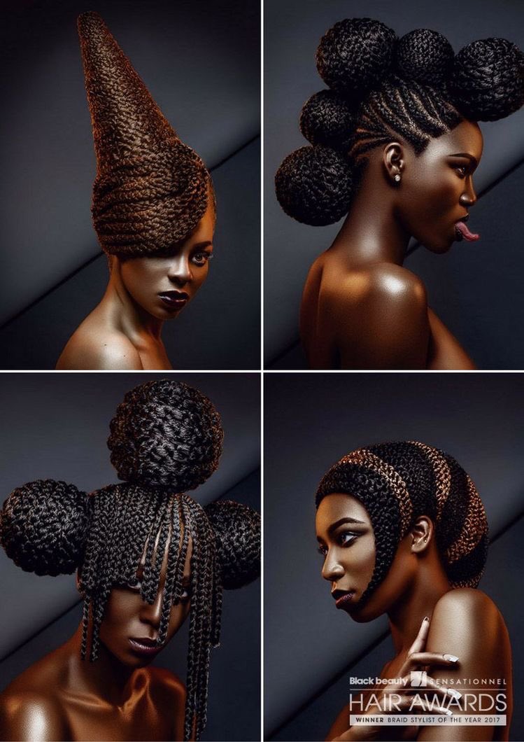 Like why is the hair that grows out of my head the way it does, SO CONTROVERSIAL. I wish black people would explore even more with hair. Be brave, proud and loud with your hair. I wanna go back to wearing these styles! Colonizers made us forget our culture and our hair care ways.