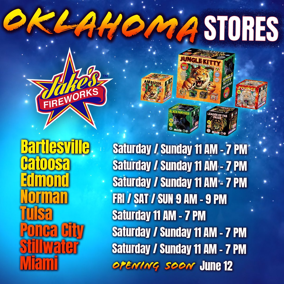 Jake's Fireworks tweet media