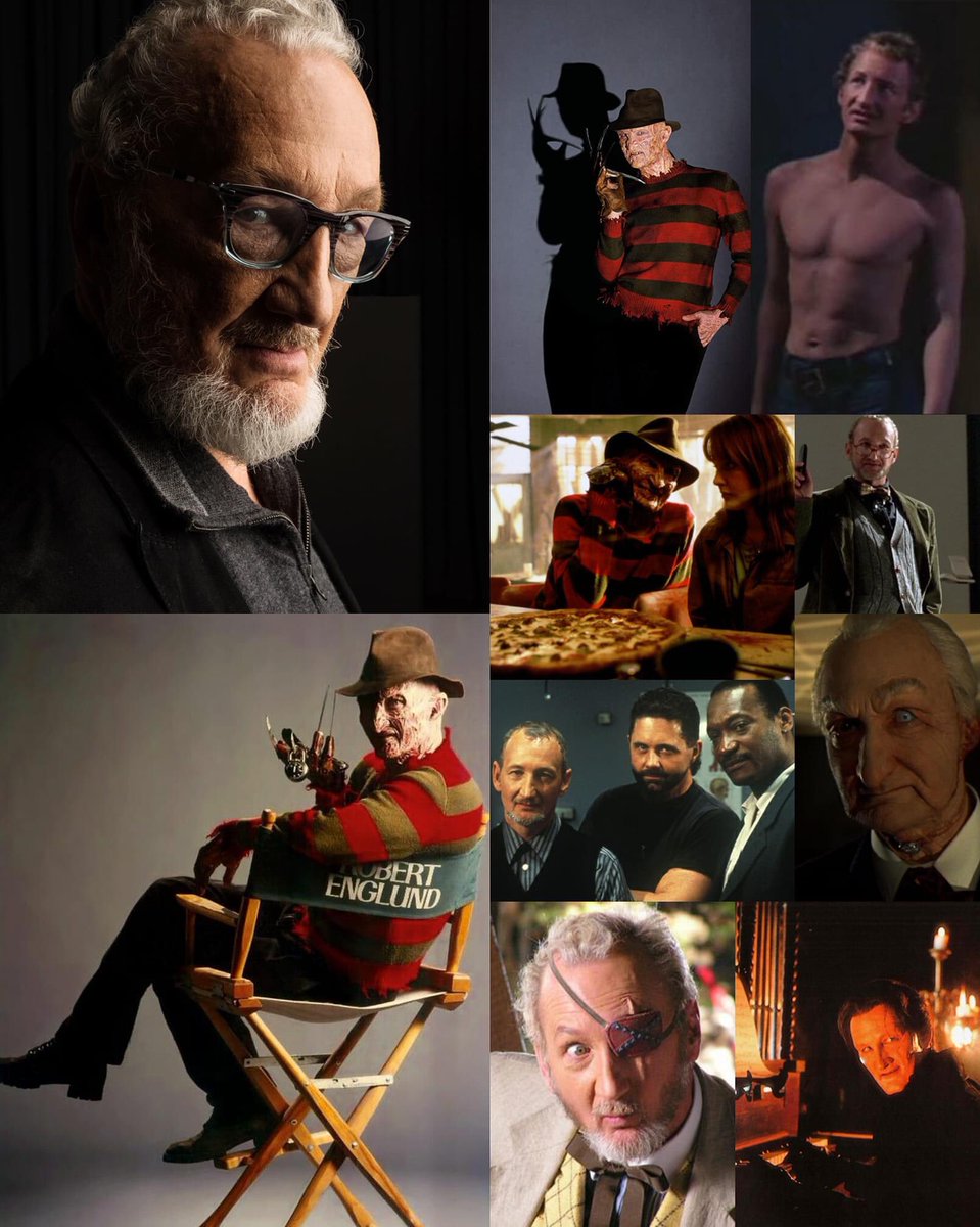 Happy 73rd birthday to horror icon Robert Englund! You’ve always been my favorite nightmare, good sir.