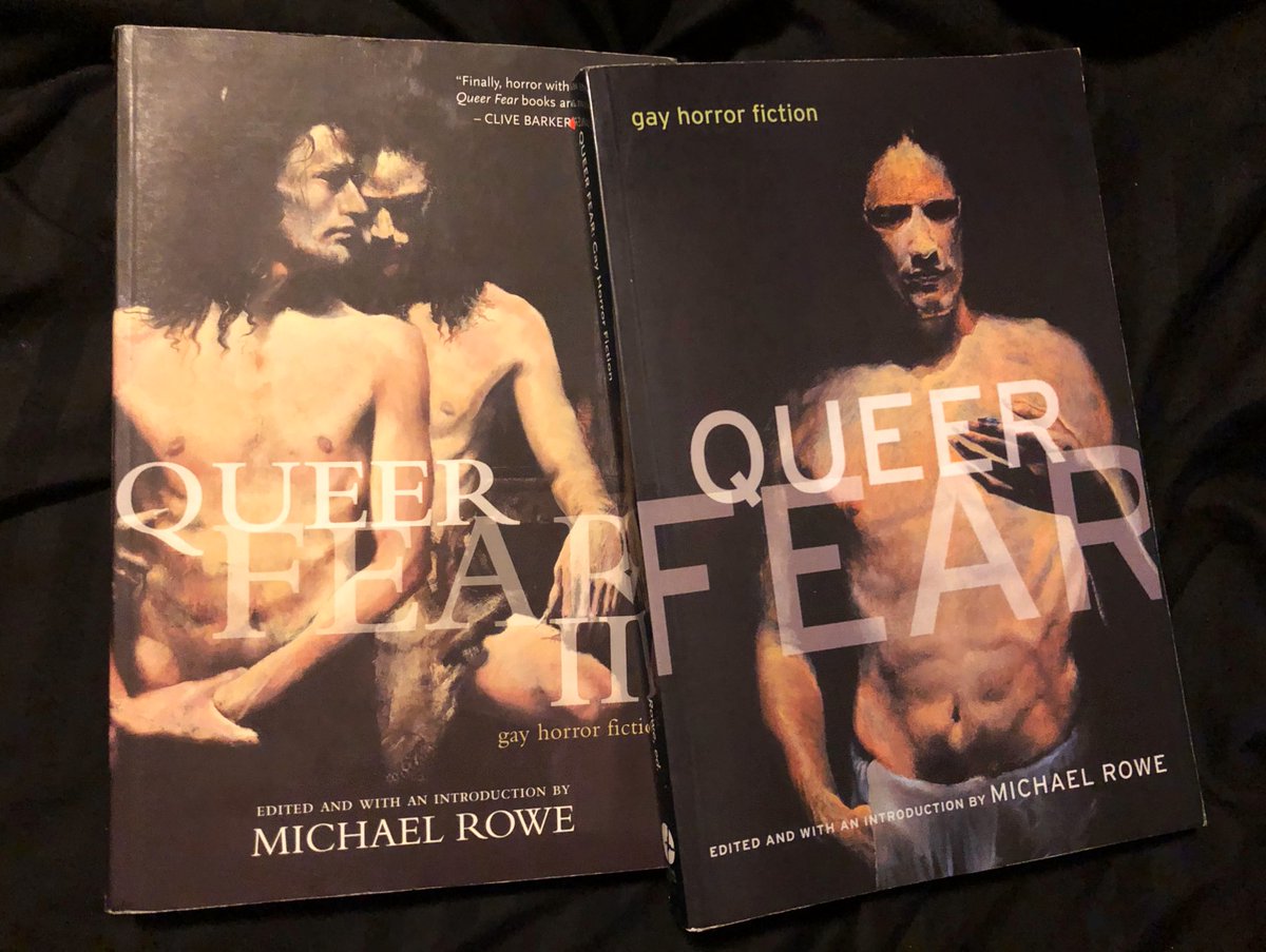 Many of you are fans of horror literature like myself &amp; its #PrideMonth so wanted to recommend these 2 anthologies from Michael Rowe #QueerFear