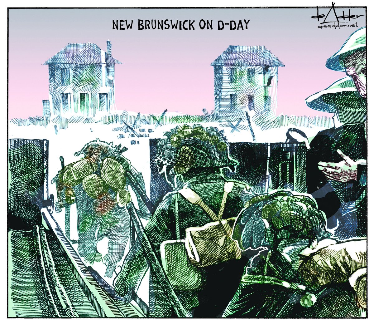 deAdder's tweet photo. Both provinces I call home landed on D-Day at different times during the morning. #DDay #DDay76 #DDay2020 #northshoreregiment #northnovas https://t.co/0fK74nj9nG
