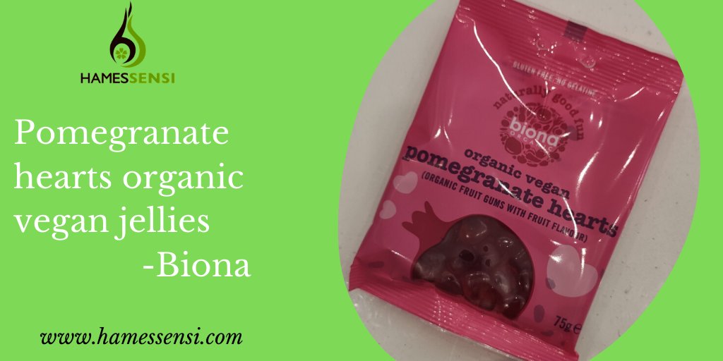 HamesSensi's tweet photo. Heart shaped jellies with real pomegranate juice are full to the brim with natural taste - no artificial colours or flavours. Free from gelatine.

**
👉 Visit Us: https://t.co/ay1WSBdPay 👈
**

#organic #vegan #natural  #yummy  #organicfood #vegetarian #snacks #healthysnacks https://t.co/4G2Nh8Oewz