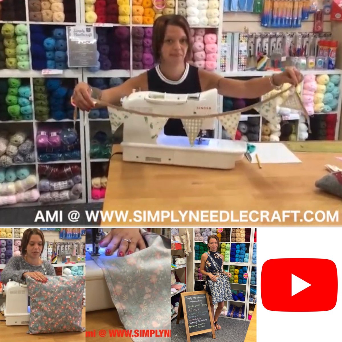 SNeedleCraft's tweet photo. To make sure to you notified of all our new video tutorials that are coming pop over to our YouTube channel and follow us on https://t.co/mF9h3ADLW0 #sewingtutorials #sewingtutorial #fabric #cotton #sewing #youtuber #youtube #simplyneedlecrafthaberdashery https://t.co/ufGduE6eID