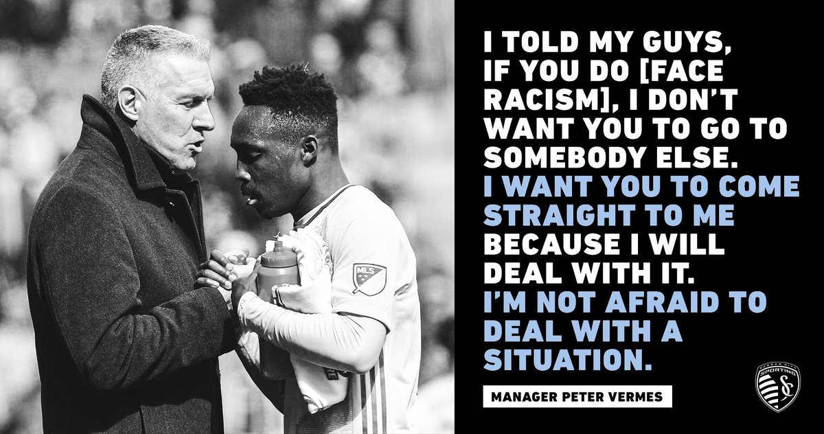 SportingKC's tweet photo. Our fearless leader. ✊ https://t.co/Zw6nB6lhvA