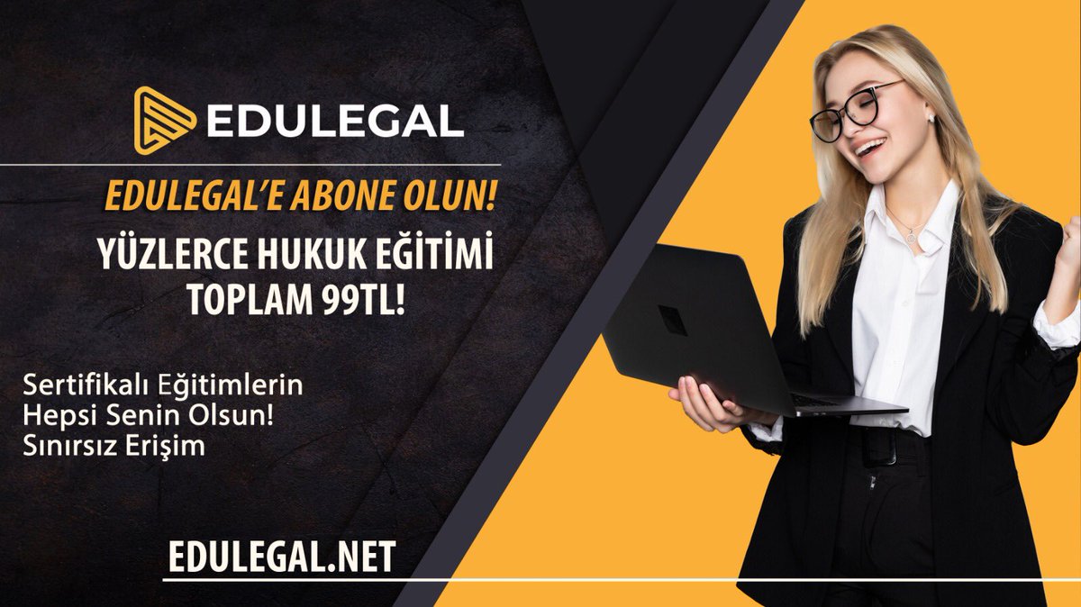 Edulegal.net ‘in desteği ile Edulegal aylık sınırsız aboneliği  bizi ve <a href="/cubbem/">Cubbem</a> 'i takip eden ve bu postu rt yapan bir kişiye hediye ediyoruz.Edulegal aylık abonelik ile yüzlerce online hukuk eğitimini 99 TL'ye izleyebilirsiniz. 
Son çekiliş tarihi: 17/06/2020