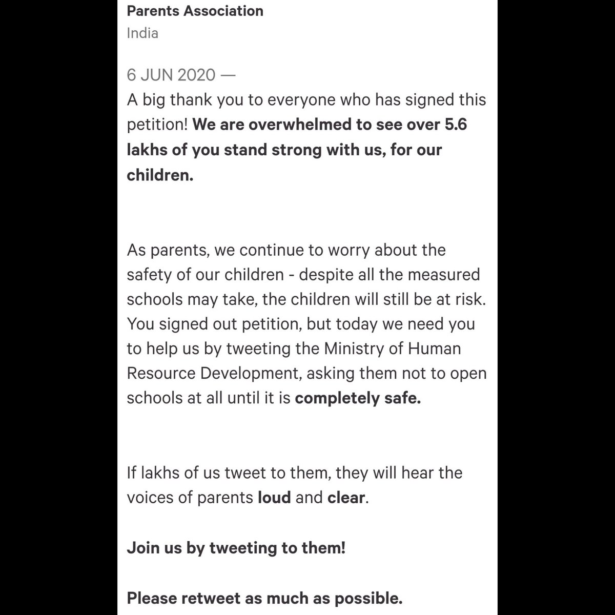 noschools2020's tweet photo. #noschool #COVIDー19 #StudentLivesMatter @HRDMinistry @ArvindKejriwal @msisodia @PMOIndia #noschooluntilzerocovidcase #novaccinenoschool https://t.co/OriebhfDu5 https://t.co/AKRBALneXn