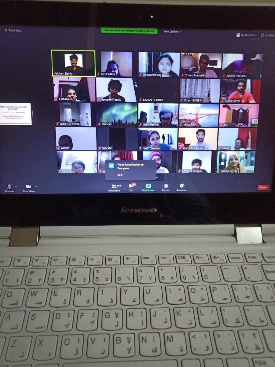 moksham's tweet image. Weekend party with LinkedIn Growth Hacks Dope.Powerful and Super Energetic session.More power to #vaibhavsisinty #LinkedInBatch7 #linkedin5dayworkshop