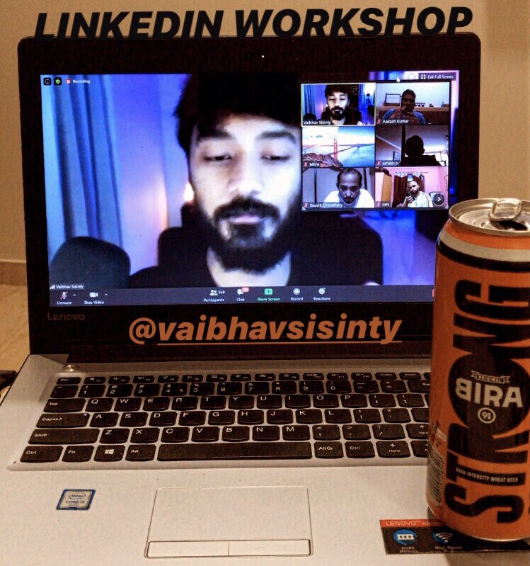 Aaku_91's tweet image. Batch 7 @VaibhavSisinty Live Growth Hacking 🔥

#VaibhavSisinty #LinkedInBatch7
#LinkedIn5DayWorkshop