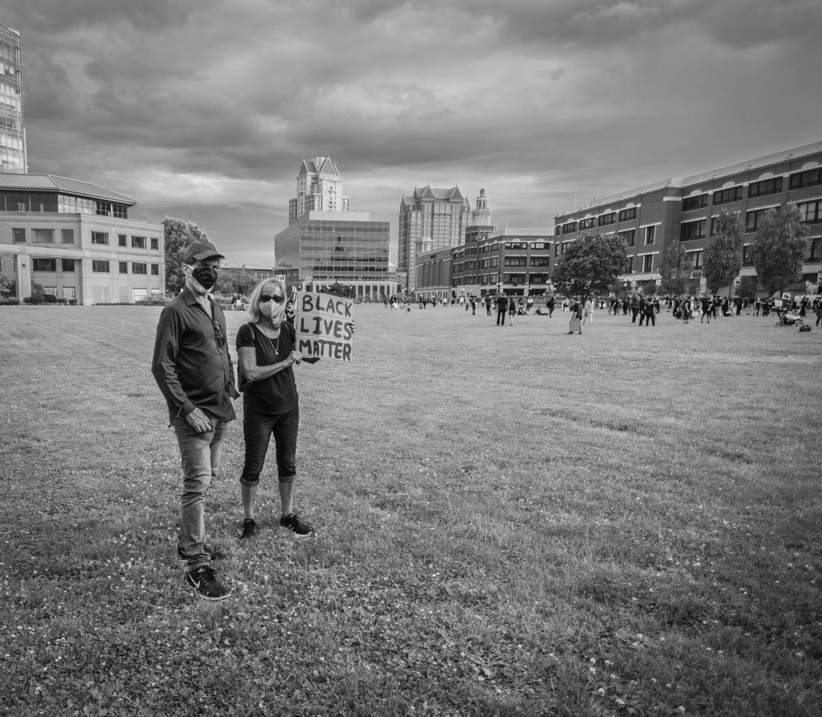 wtondo's tweet photo. Photos from the Black Lives Matter protest in Providence, RI on June 5th, 2020. I understand that I will never understand, but I stand. The second myself and @jakezimmer12 stepped foot near the State Capital, we had chills. #BlackLivesMatter #EndRacism #ProvidenceProtest https://t.co/qGEcxhSp13