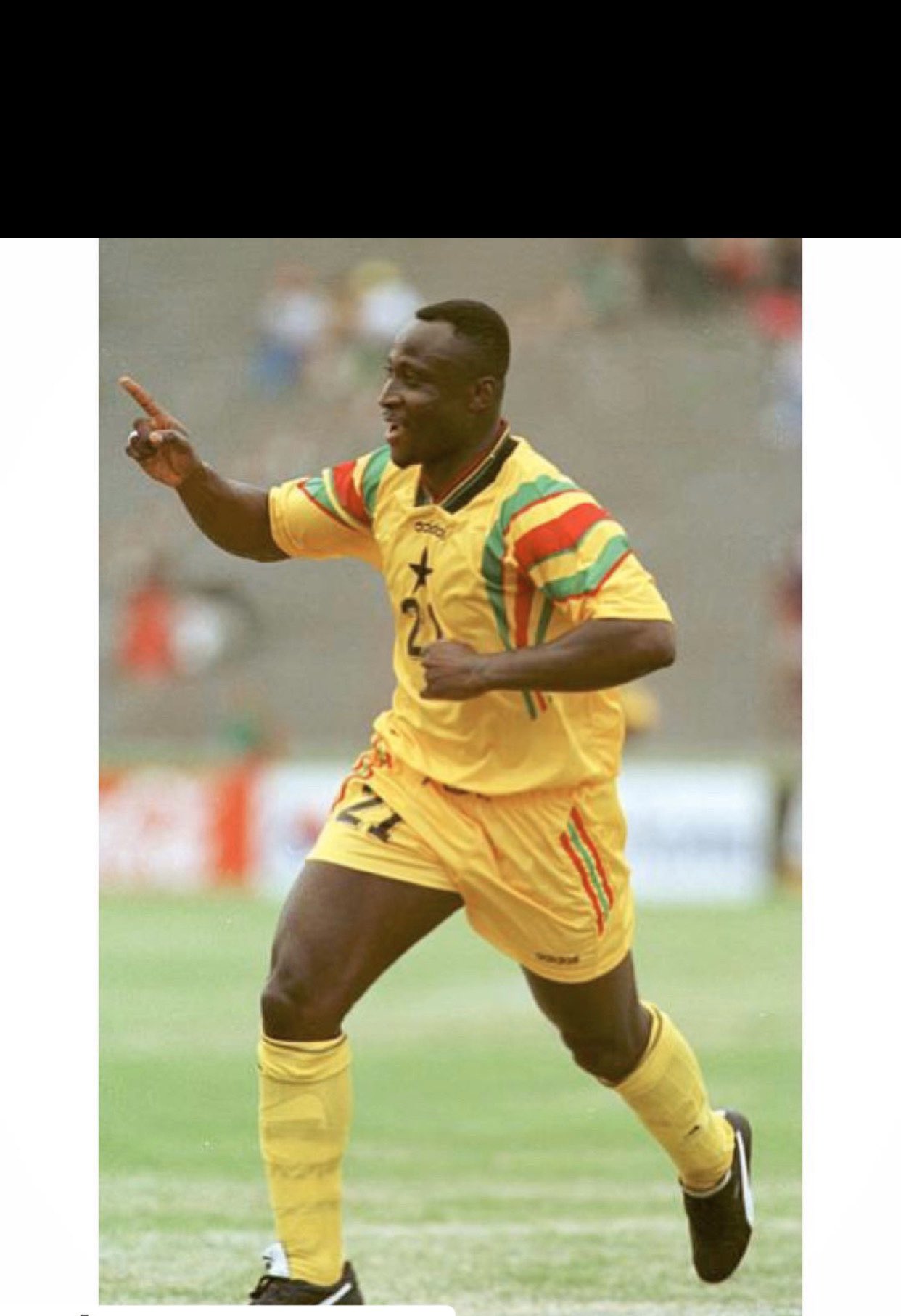 Happy 54th birthday to you Tony Yeboah. Born 06/06/66     
