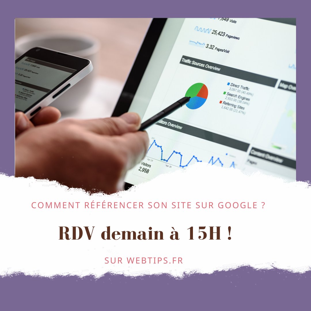 webtips_fr's tweet image. #SEO : Comment référencer son site sur #google ? RDV demain 15H sur webtips.fr