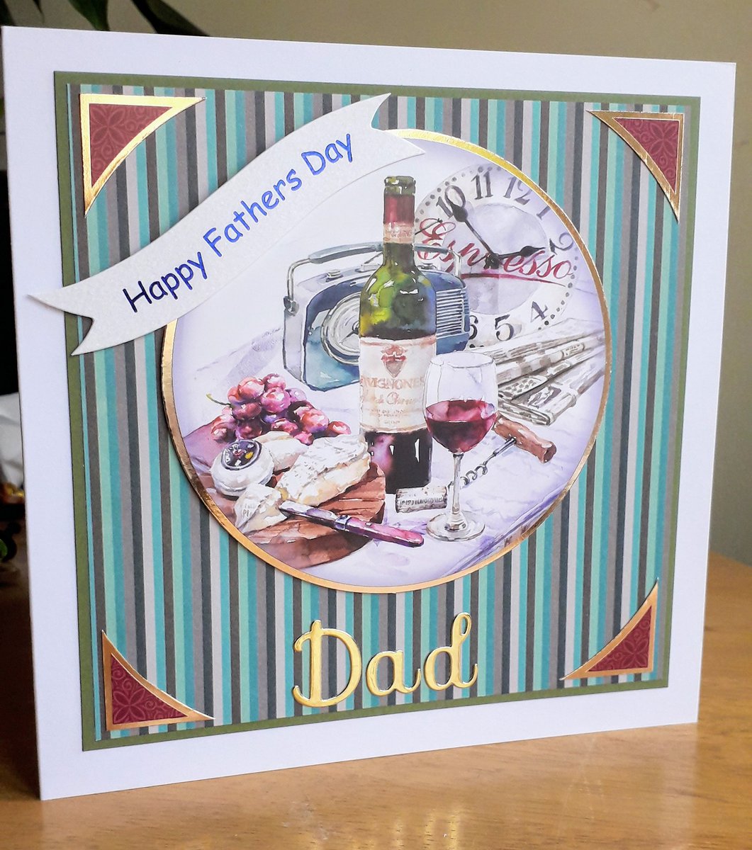 by_maxine's tweet photo. Only 2 weeks until Father's Day! Still time to order if you'd like a special card. #HandcraftedByMaxineB #ChooseHandcrafted #DMfororders #CardMaking #CardmakersofTwitter #FathersDay #FathersDayGift @HunkydoryCrafts https://t.co/6cWjTWyuoM