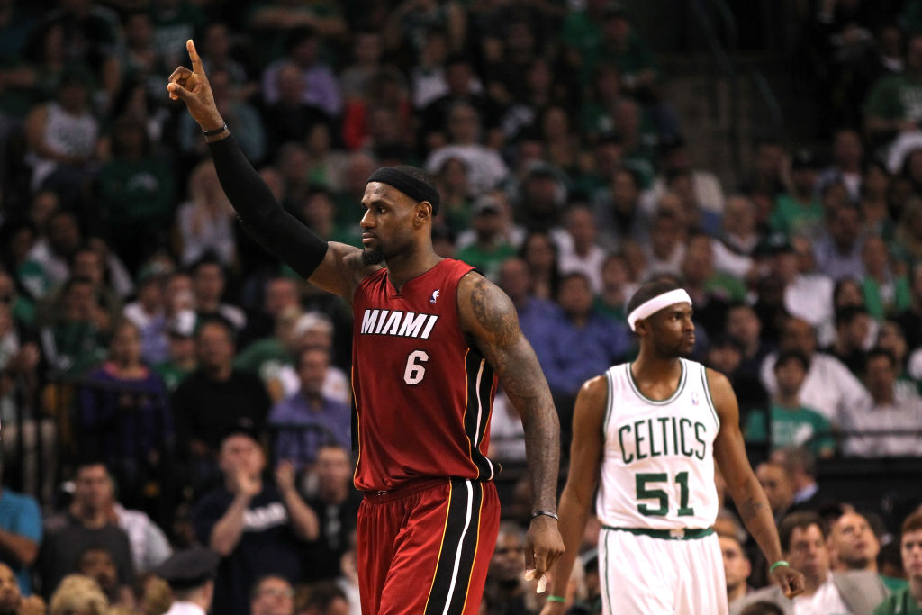 NBA on ESPN - In Game 5 of the 2012 NBA Finals, LeBron James