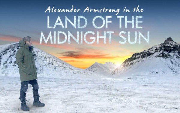 We may not be able to get away just now, but the TV can provide a substitute. Alexander Armstrong's Land of the Midnight Sun is being reshown, beginning at 9pm on ITV. Tonight Xander travels through Scandinavia and towards Iceland.