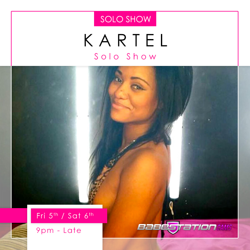 Kartel is live now with her hot solo show: https://t.co/TxGLRaAFEv https://t.co/7Hhp6hMzA0